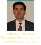 John Lin, MD, MBA - Strategic Partner China & Asia Medical Advisor